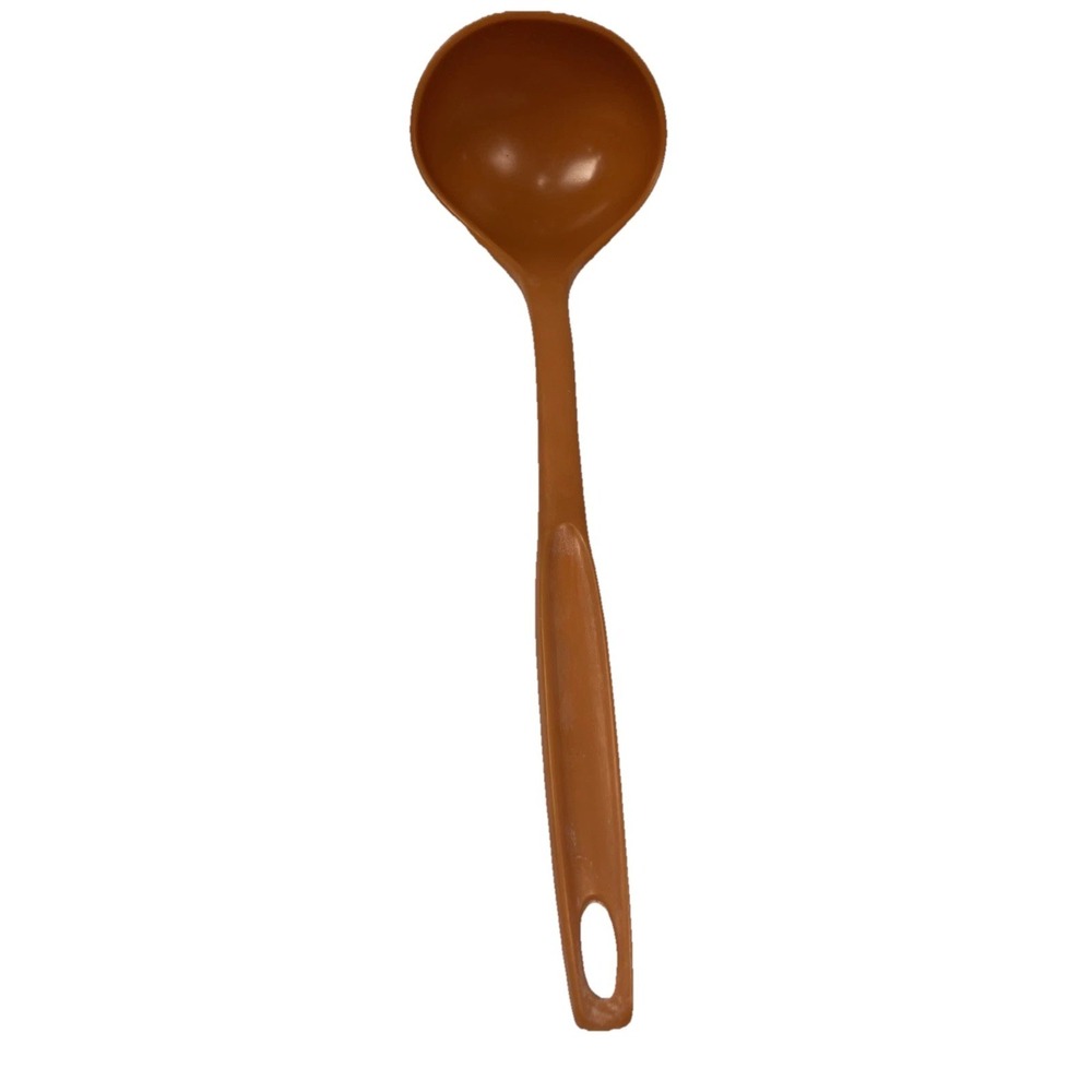 Vintage Ladle Foley Orange Nylon Soup Mid Century Kitchen Utensil